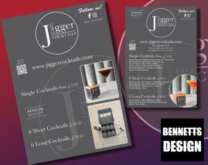 jigger cocktails logo design