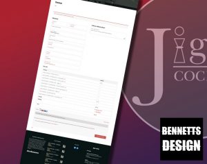 jigger cocktails order page