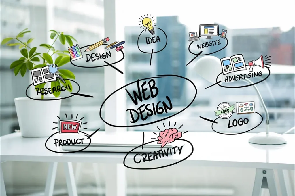 website design idea image