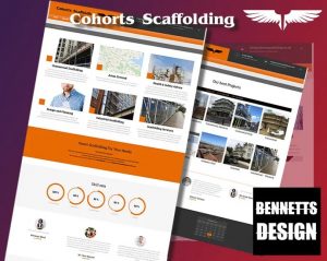 cohorts scaffolding website design