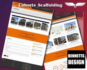 cohorts scaffolding website design