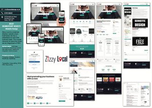 zizzy local website design