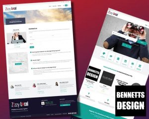 zizzy local website design