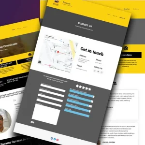bacaros restaurant consultants website design